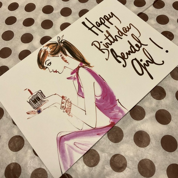 Set of 4 Bendel Girl Notecards with Envelopes - Picture 6 of 8